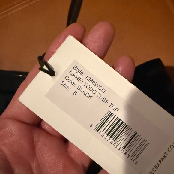 NWT Apiece Apart Todo Strapless Organic Cotton-Poplin Top - Picture 10 of 10